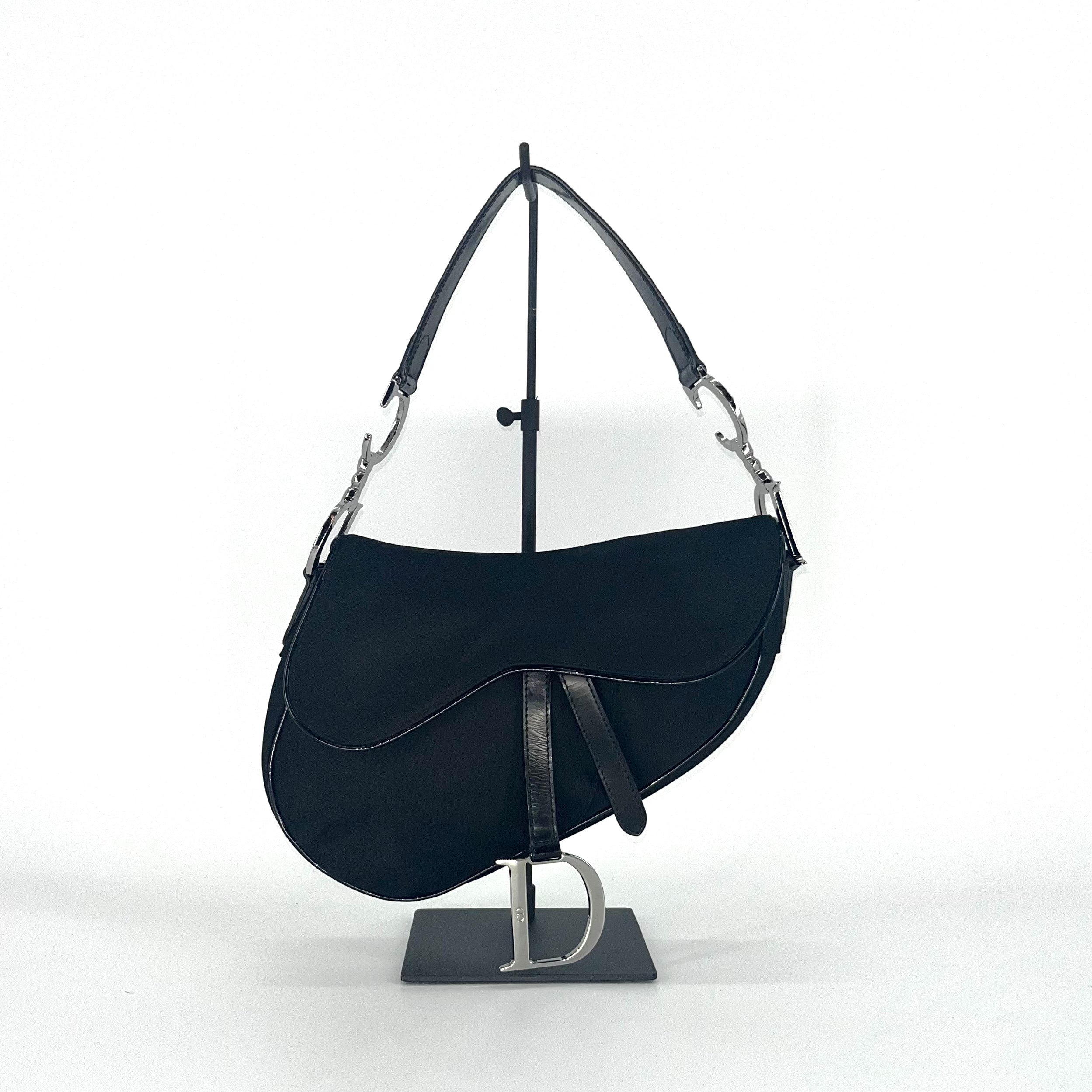 Vintage dior online saddle bag